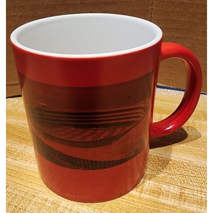 Red Color Changing Coffee Mug From Loh & Loh Construction Singapore