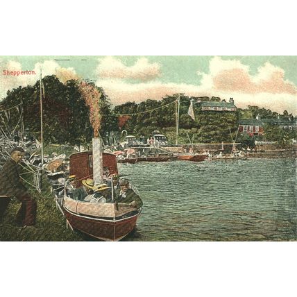 Shepperton, Surrey, Postcard 1900/10s?