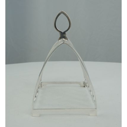 Big 7-Bar Vintage Sterling Silver Toast Rack, Birmingham 1933, 113mm, 113g.