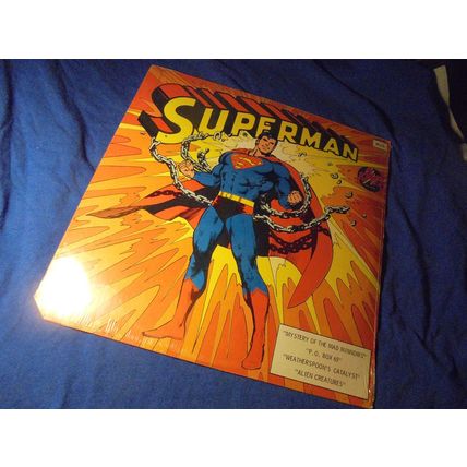 SEALED SUPERMAN 1975 LP Record!! 4 Stories!! Neal Adams Artwork!! 60.00 Shipped