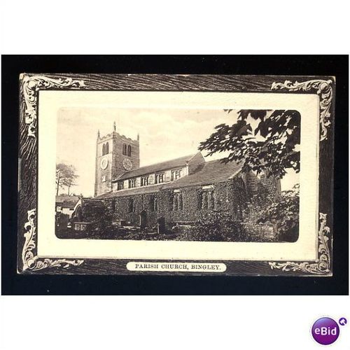 Yorkshire BINGLEY Parish Church Postcard by Pitts