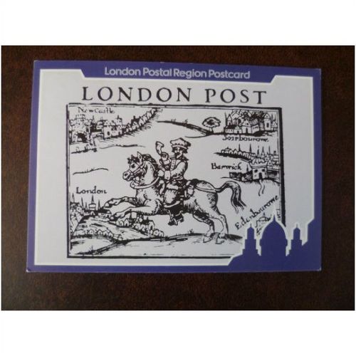 1985 350 Years Royal Mail LPR6 set Postcards special cancellations