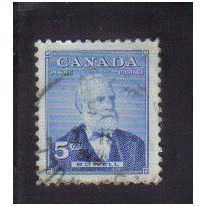 1951 canada prime minister bowell 5c f/u sg476
