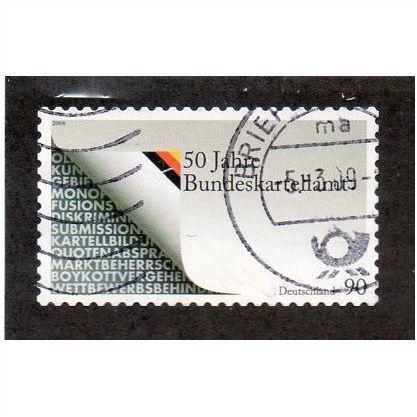 GER 2008 €0.90(S/A) 'MONOPOLIES COMMISSION' FINE USED (EBID30-540)