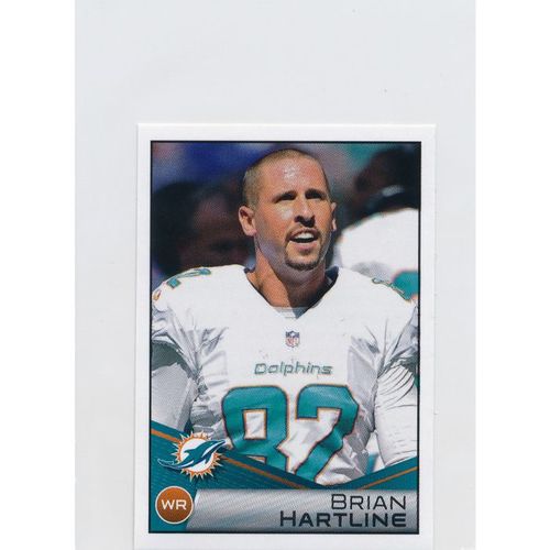 2014 Panini NFL Sticker Collection #27 Brian Hartline Miami Dolphins