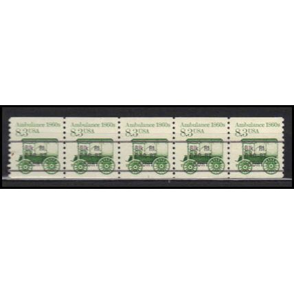 2231 8.3c Ambulance Fine MNH Dry Gum PNC 1/5 X2716