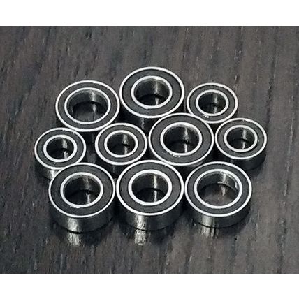 (10pcs) KYOSHO MONTERO Rubber Sealed Ball Bearing Set
