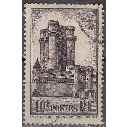 France 1938 Michel 414 O Cote (2015) 2.00 Euro Donjon du château de Vincennes