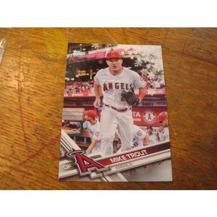 2017-2018, 2-Premium Cards, MIKE TROUT, Angels