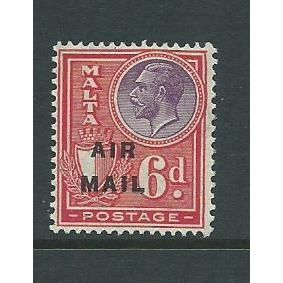 malta stamps air mail sg 173 sg 173 hm 1928