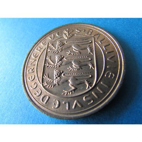 1959 GUERNSEY EIGHT DOUBLES - COIN - 3 FREE POST. AW