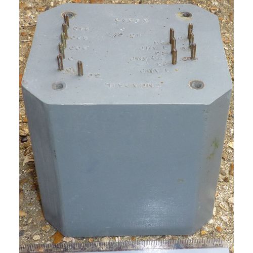 Transformer Mains 240V to 23V x 3 military grade fully potted encapsulated 104VA