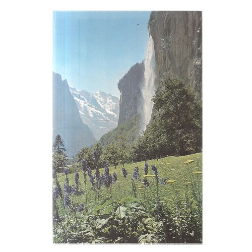 STAUBBACH, LAUTERBRUNNEN unused postcard #