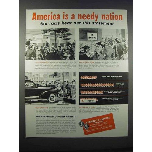 1946 Kearney & Trecker Milwaukee Machine Tools Ad - Needy Nation