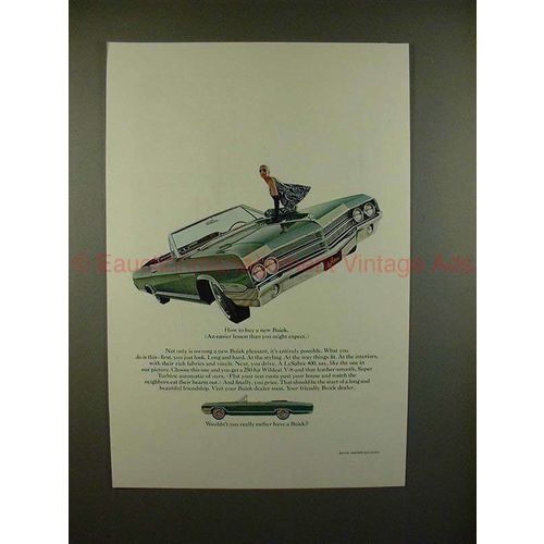 1965 Buick LeSabre 400 Convertible Car Ad - How to Buy!