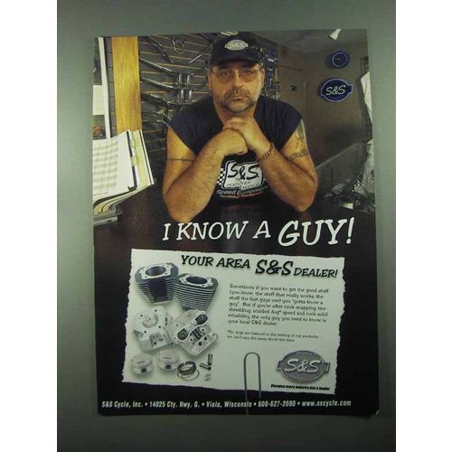 2004 S&S Performance Products Ad - I Know a Guy