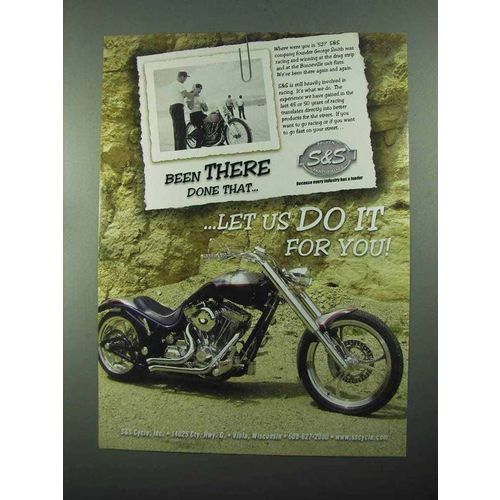 2004 S&S Performance Products Ad - Let Us Do It For You