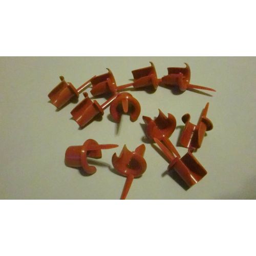 240 Pack MM Anti Short Bushing Size No. 0 red conduit