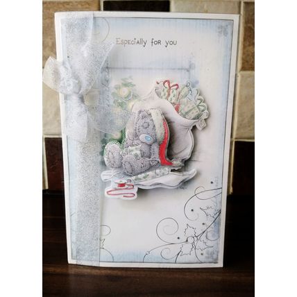 Me To You 3D Christmas Cards - Especially For You - 3D Glitter Card - 021