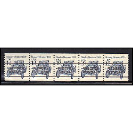 2132b 12c Stanley Steamer Very Fine MNH Dry Gum PNC 1/5 X2077