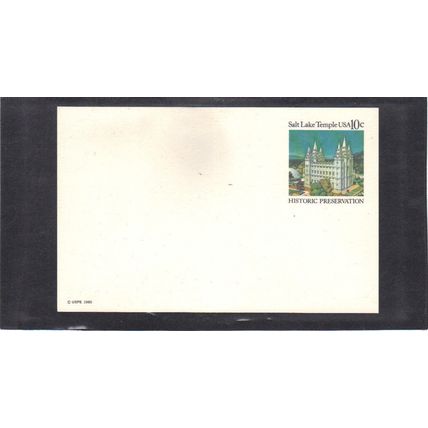UX83 10c Salt Lake Temple CV00555