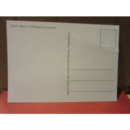 G.N.R. no 1461, EXPRESS STEAM ENGINE unused postcard vgc =
