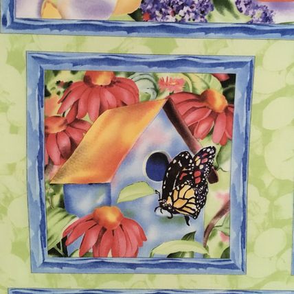 FABRIC Panel Wall Hanging Symphony of Spring