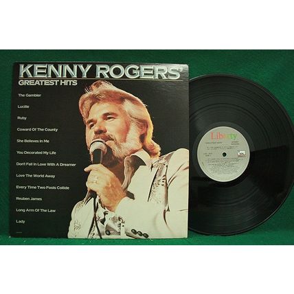 Kenny Rogers - Greatest Hits - LOO 1072 - NM