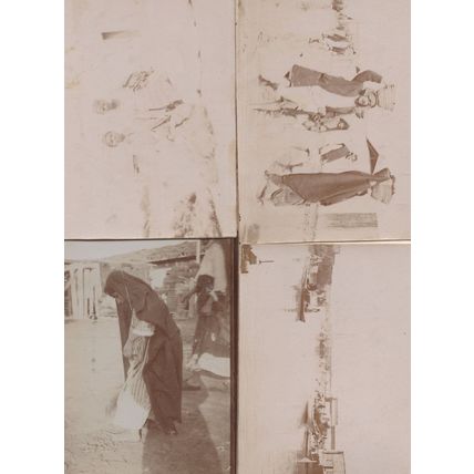 Indian Antique 1900s 4x Social History Old Photo s
