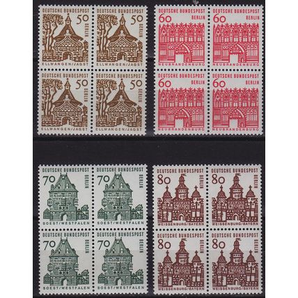 GERMANY BERLIN [1964] MiNr 0242 4er ex ( **/mnh )