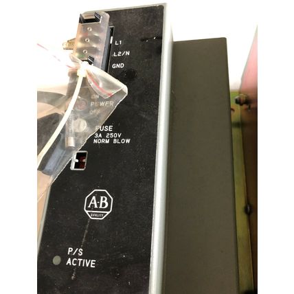 ALLEN BRADLEY 1771-08D,REMOTE I/O ADAPTER,1771-P7 POWER SUPPLY,1771-CP1,AE
