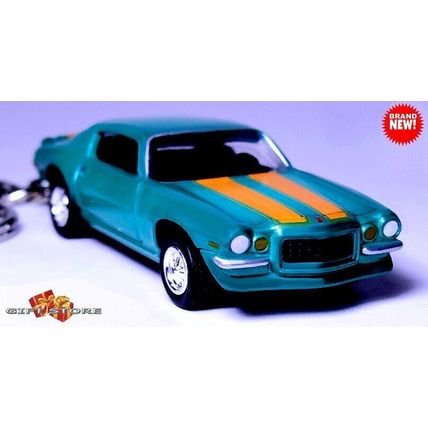 RARE KEYCHAIN 1971~1981 GREEN CHEVY CAMARO RS CUSTOM Ltd EDITION GREAT GIFT