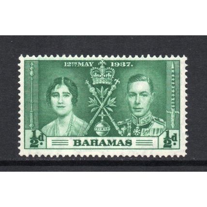 Bahamas - 1937 - ½d Coronation (sg146) Mint Hinged