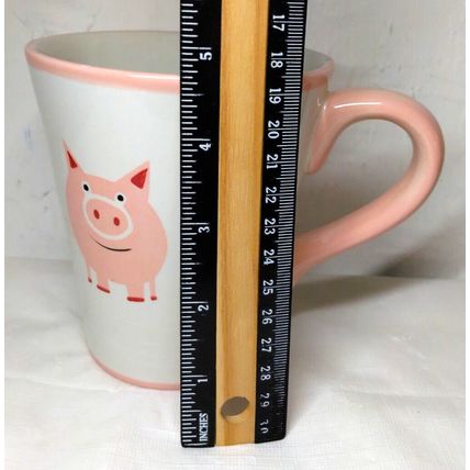 Sonoma Pigs "Piggy" Mug Life Style Adorable! Small Chip See details FAST SHIP