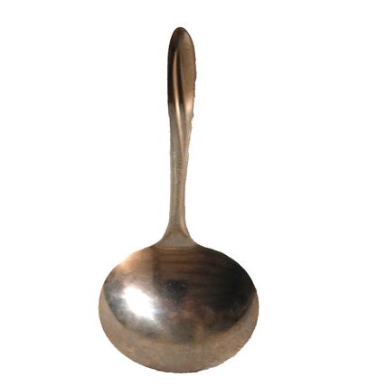 Vintage Superior Stainless Steel 6 " Gravy Soup Ladle USA Serverware Collectible