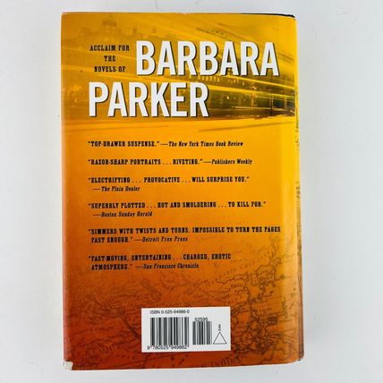 Barbara Parker - The Perfect Fake 1st Edition Hardcover Book