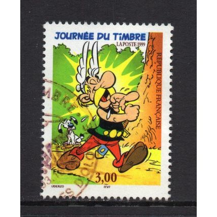 France - 1999 - Day of Stamps, Used