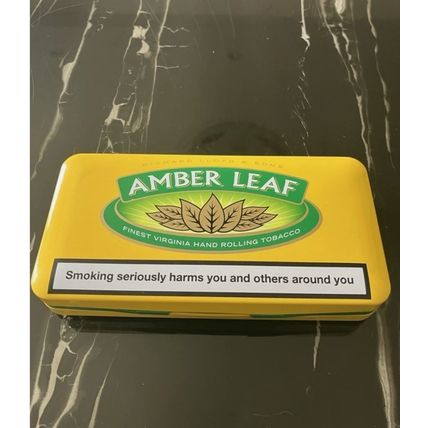 Amber Leaf Tobacco Tin
