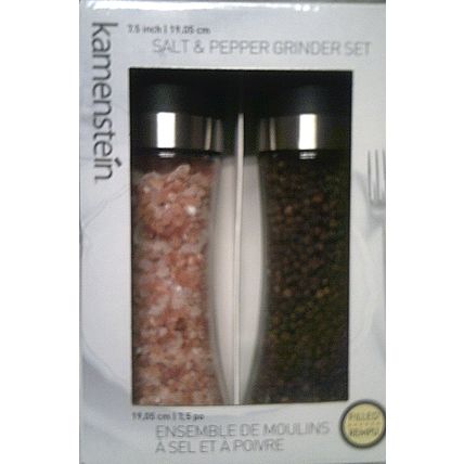 Kamenstein Salt and Pepper Grinder set