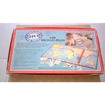 AROUND THE WORLD IN 80 DAYS: The Game of the TV Series (VINTAGE 1988) See Notes