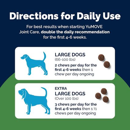 Lintbells Yumove Joint Supplement Dog Chews - Contains Glucosamine, Green Lipped