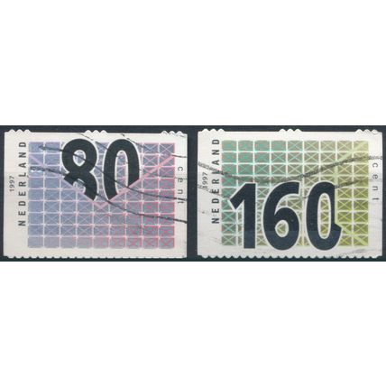 Business Stamps - Netherlands 1997 - FH - MiNr 1603/4 (B)