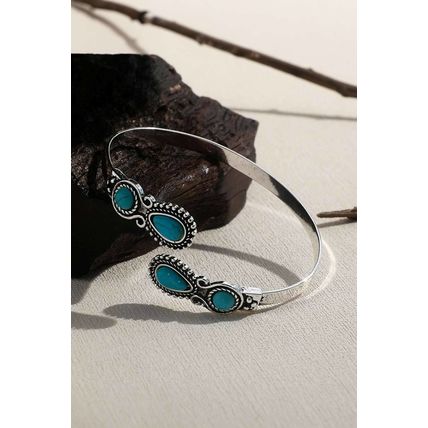 Skobeloff Western Turquoise Stone Bracelet