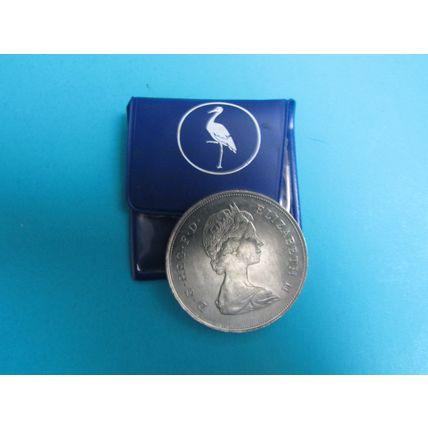 GB 1981 Royal Wedding Charles & Diana Commerotive Crown Stork Butter Wallet
