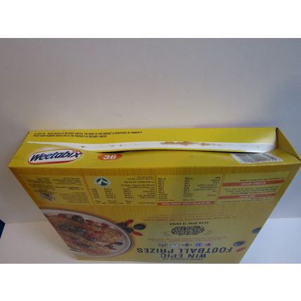 Weetabix 2021 Cereal Box Empty Wild Cats Football Prizes Offer