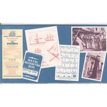 GB stamps 1982 Presentation pack - SG 1187-1191 - British Maritime Heritage.