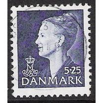 Mi 1161: 5 Kr. black-blue Definitive Stamp: Queen Margrethe II.