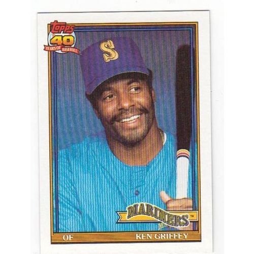1991 Topps Ken Griffey Sr. baseball card #465 -NM- Mariners