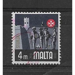 Malta.SG487 4m History.Fine Used.Mar17