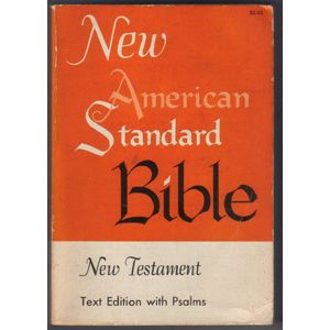 New American Standard Bible New Testament : Text Psalms :: FREE Shipping